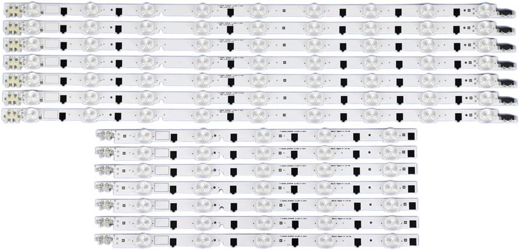 14Pcs LED Strip 2013SVS42F Fit for Sam-Sung 42'' TV D2GE-420SCB-R3 D2GE-420SCA-R3 UE42F5000AK HF420BGA-B1 UE42F5500 UE42F5300