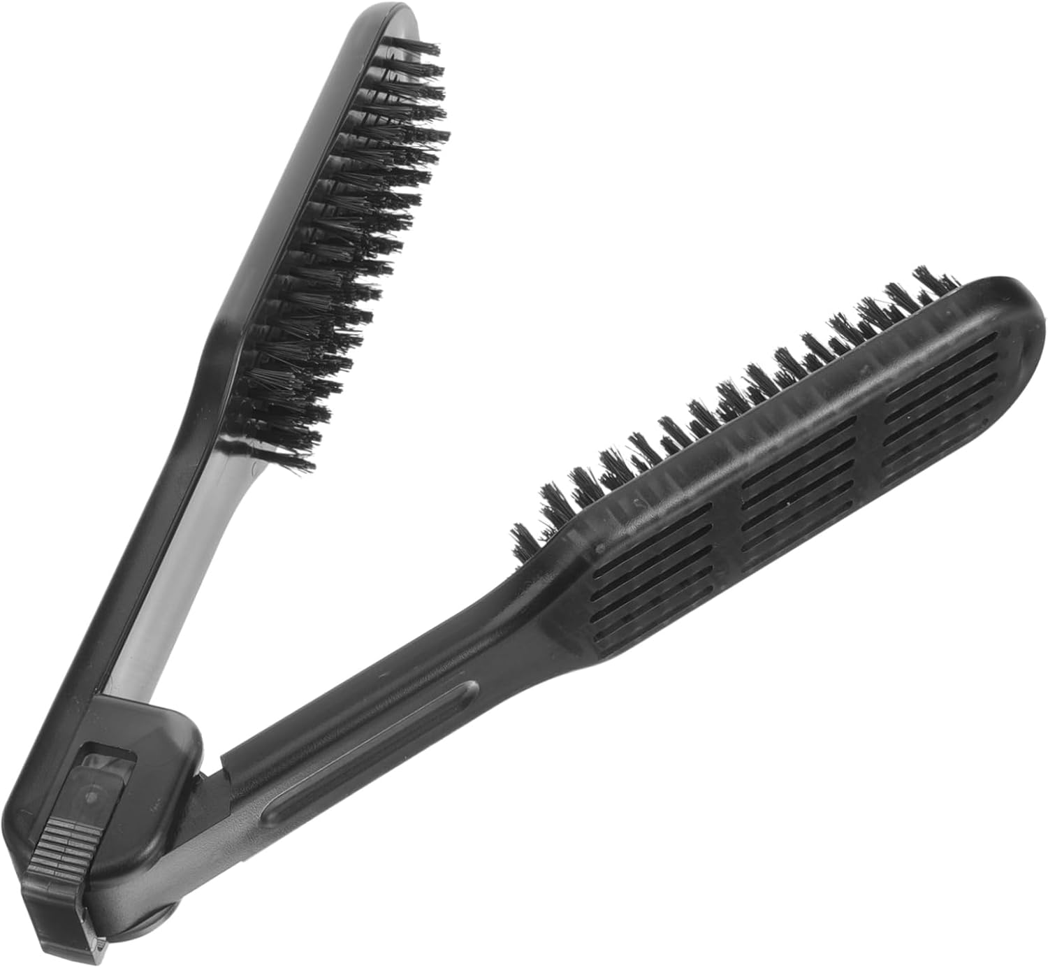 GANAZONO Hair Straighteners Brush Double-Sided Styling Tool Anti-Static Hair Health Smooth Straightening image number 5