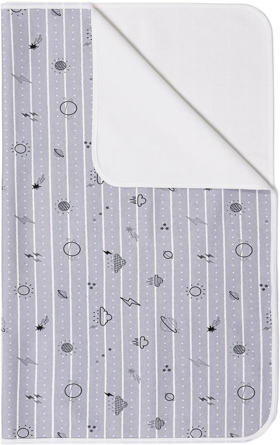 YIVEKO Baby Waterproof Bed Pad Washable Mattress Pad Reusable Underpads Bed Wetting Incontinence Cover for Baby Toddler Children and Adults