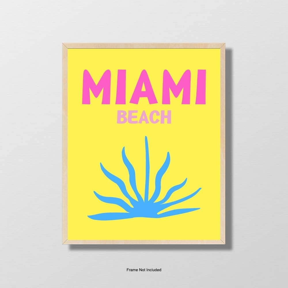 Preppy Room Decor Aesthetic Canvas Wall Art Prints - Set of 6 Preppy Decor, Preppy Stuff Preppy Things(Unframed) (8X10)