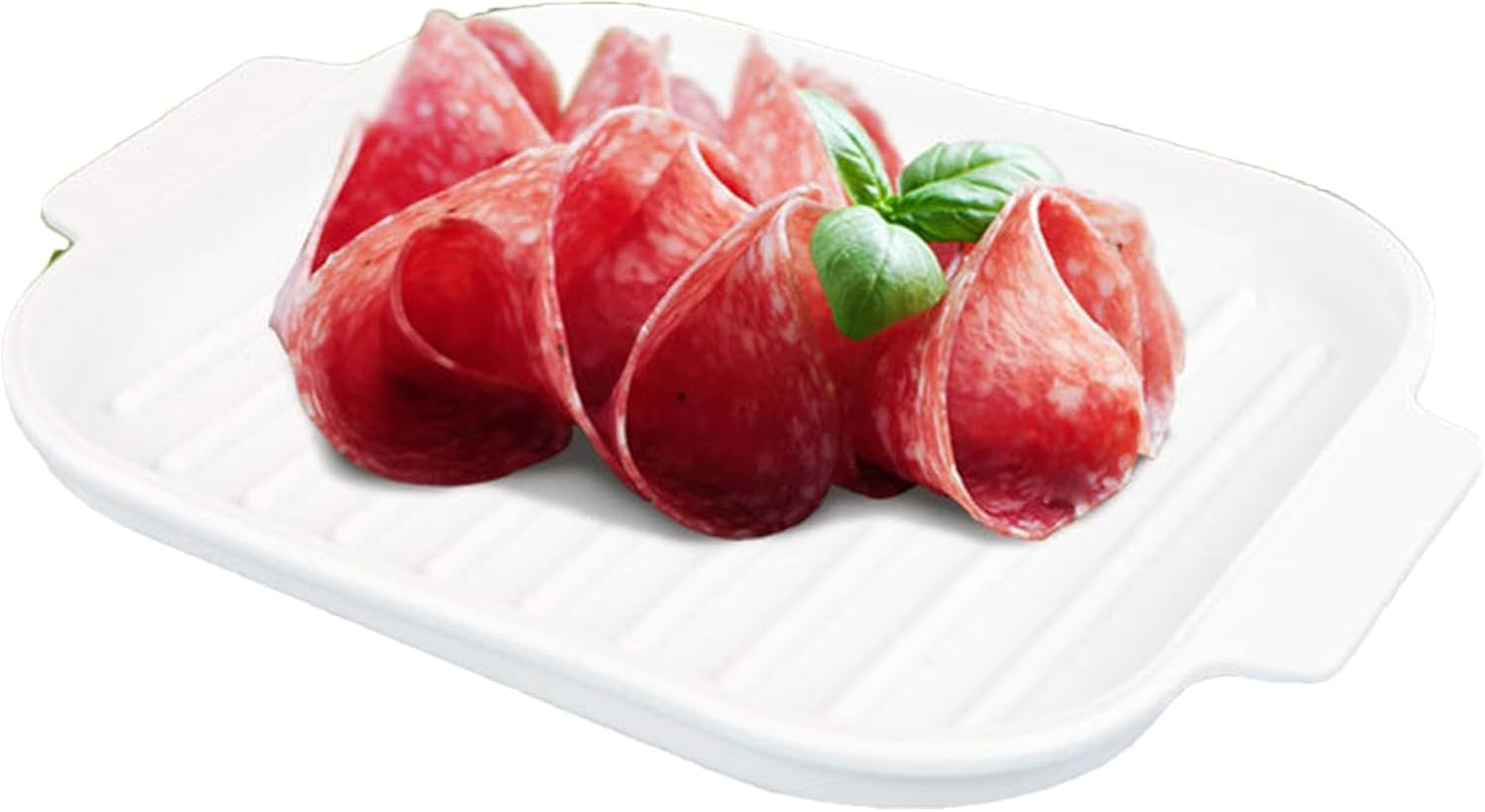 Microwave Bacon Tray - Silicone Microwave Bacon Tray | Bacon Pan with Lid, Crispy Bacon Tray for Microwave Cooking, Microwave Bacon Maker, Quick and with No Mess image number 2