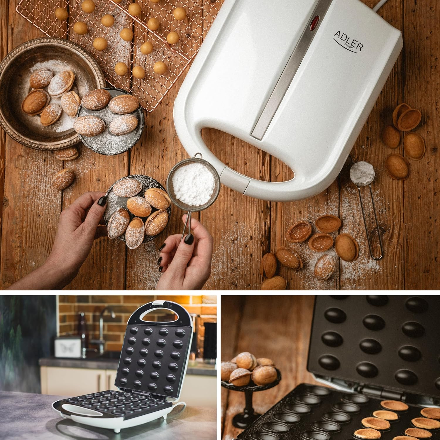 Adler Peanuts Toaster with 1400 W Power AD 3039, White image number 4