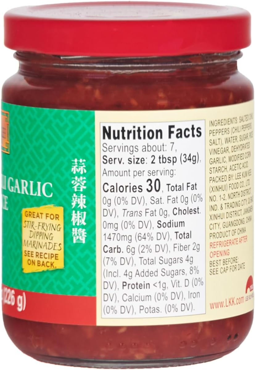 Lee Kum Kee Chilli Garlic Sauce, 227 G image number 2