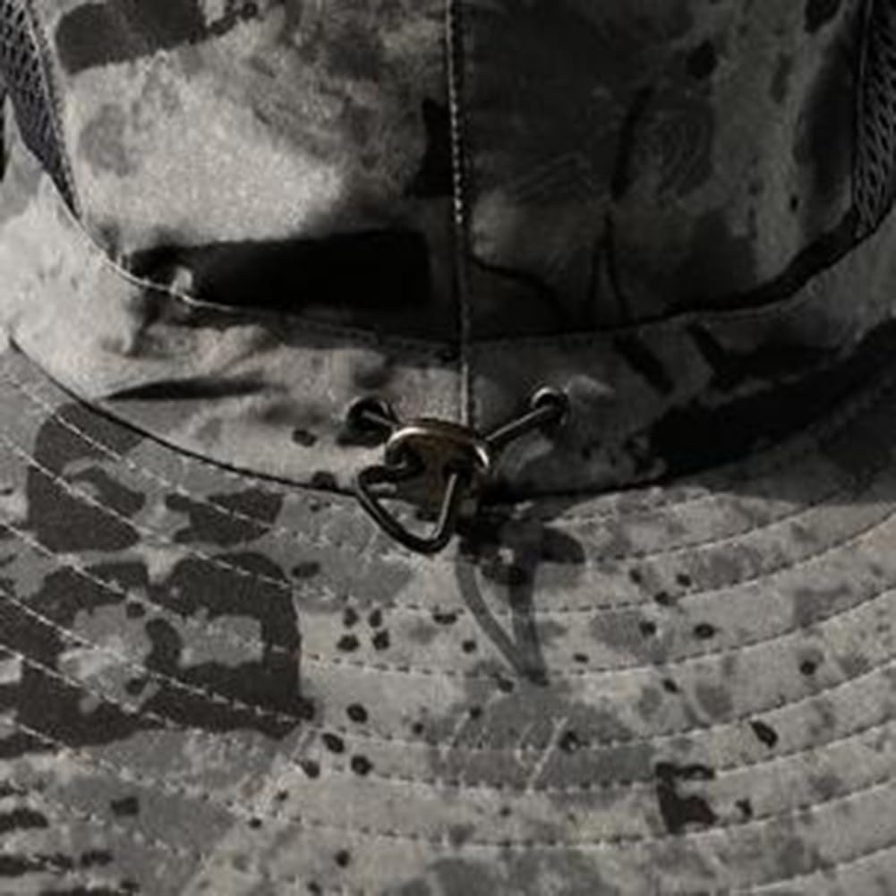 Wide Brim Solar Fan Hat, Solar Powered Hat Fan, for Hiking, Camping and Fishing image number 4