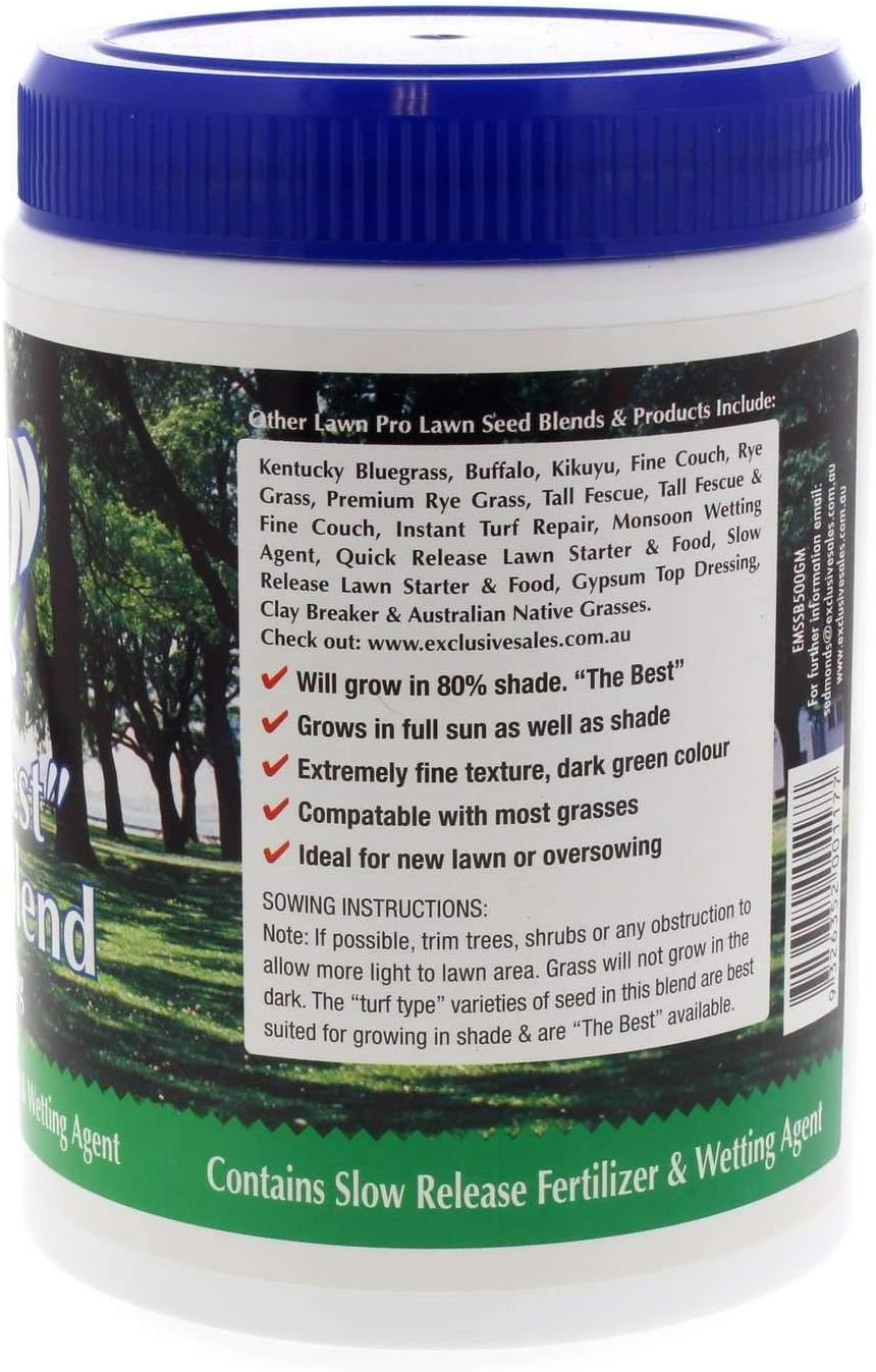 The Best Shade Blend Grass Seed 500Gm EMS Garden Premium Quality image number 4