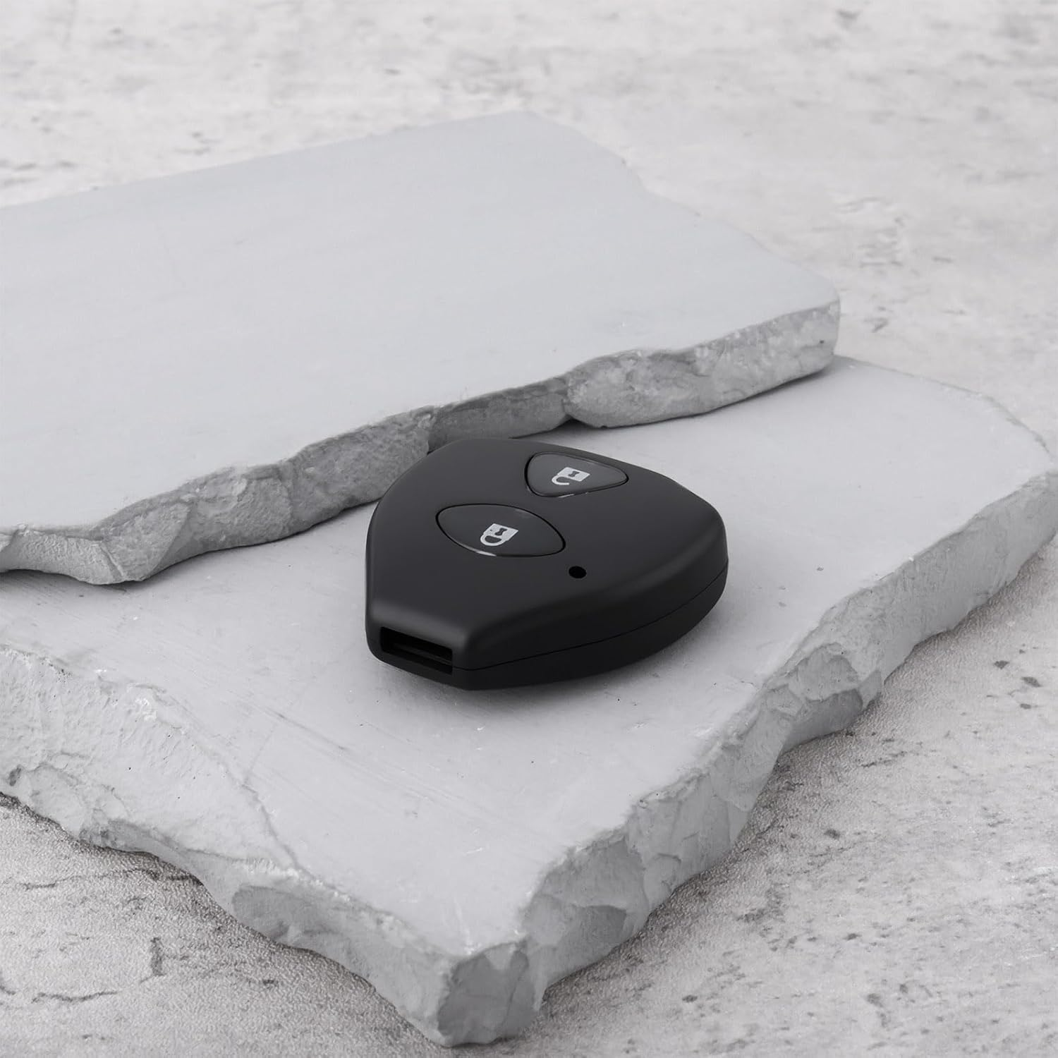 SING F LTD 2 Pieces 2 Button Remote Key Shell Compatible with Toyota Avensis Yaris Auris RAV4 Hilux IQ