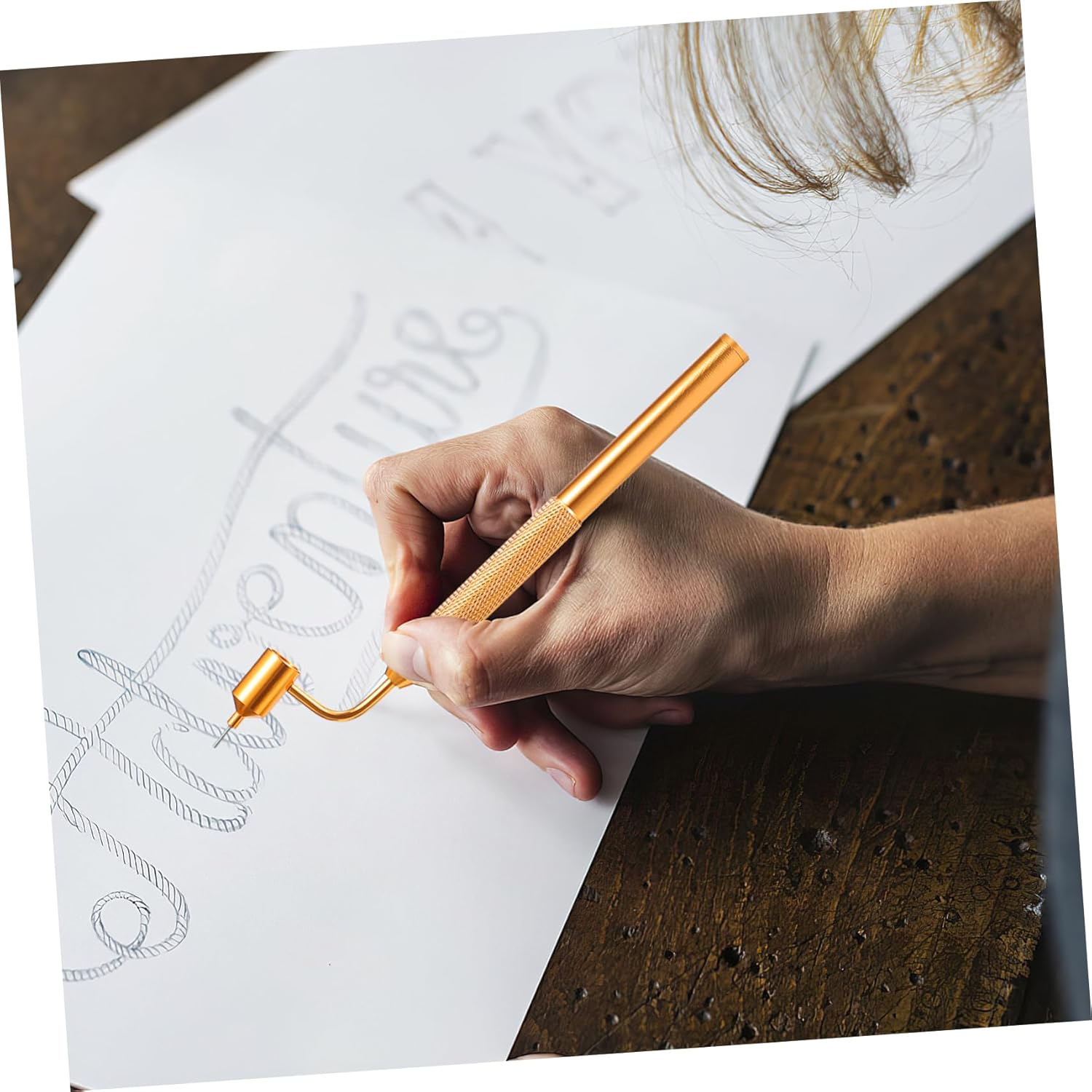 2 Sets Paint Pen Scratch Repair Tool Car Paint Scratch Fixing Fluid Pen Fine Line Masking Fluid Pen image number 5