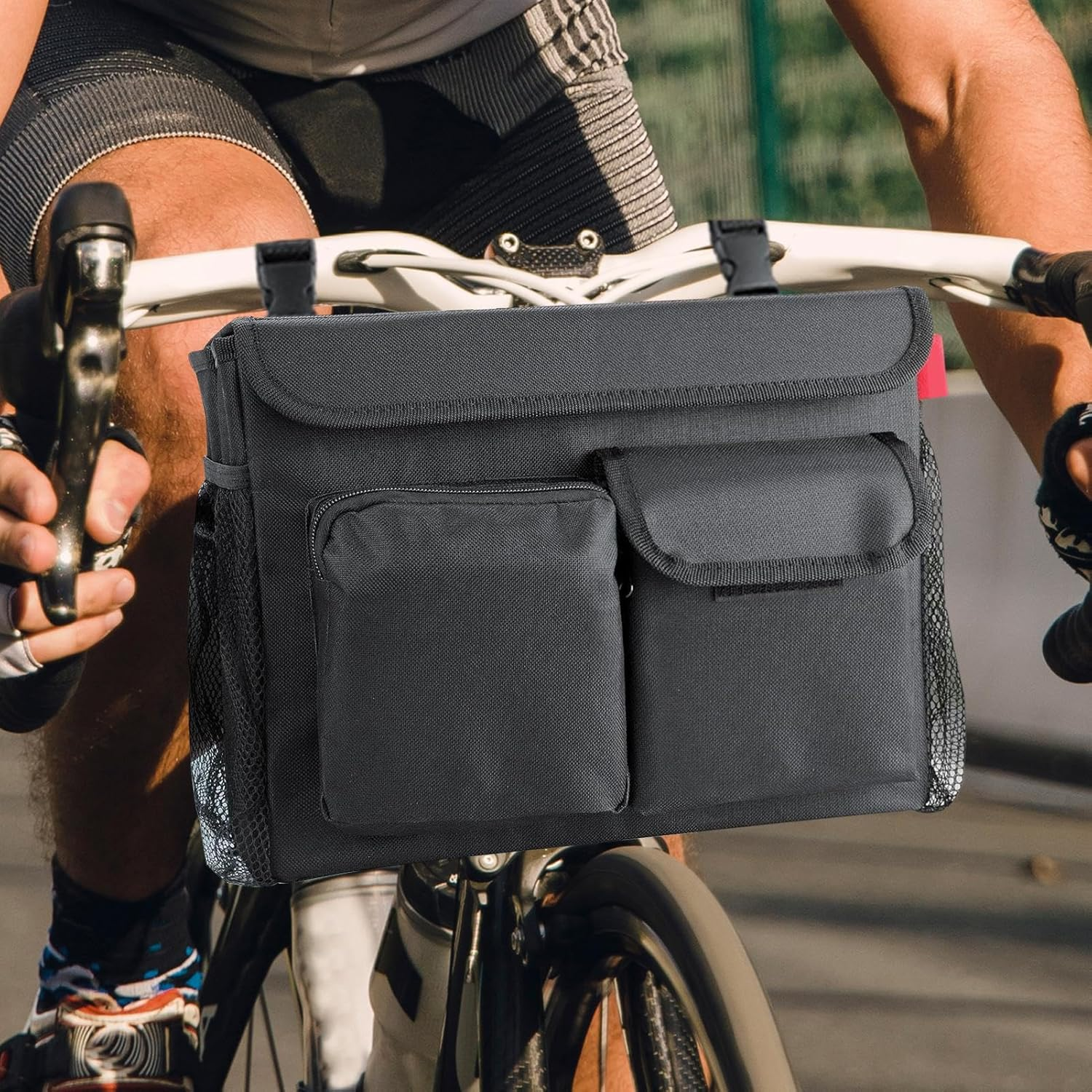 Storage Bag for Mobility Scooter | Practical Organizer Pocket for Scooter Mobility, Portable Bag Accessories Organizer for Daily Travel and Holiday image number 5