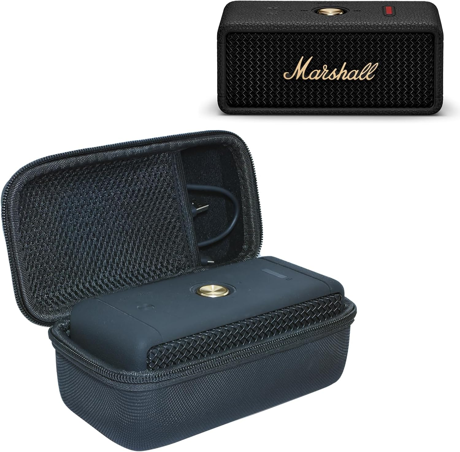 Case for Marshall Emberton Iii/Emberton II Portable Bluetooth Speaker, Black(Only Case) image number 3