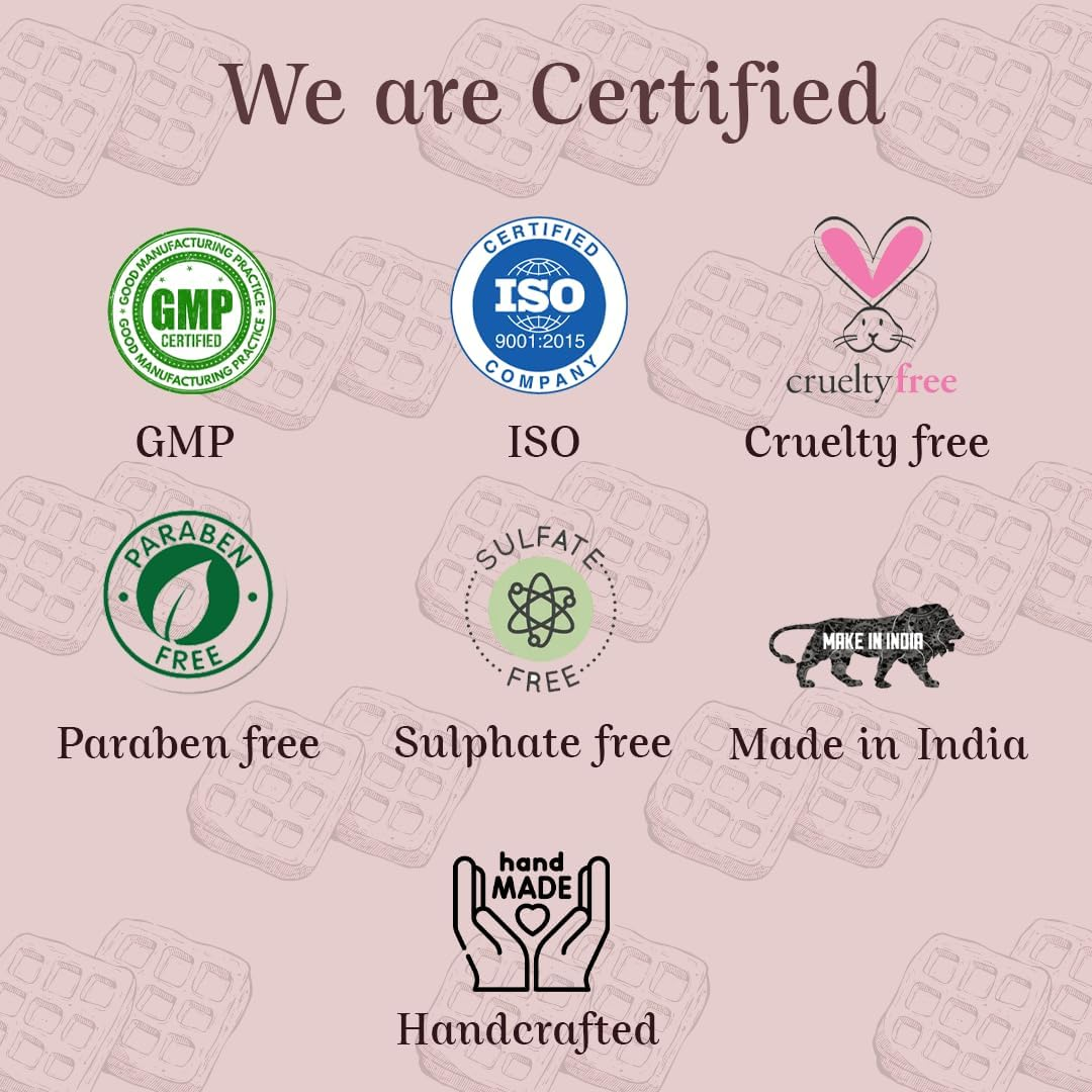 Laviche Bath Essentials Waffle Soap for All Skin (120 G) image number 1