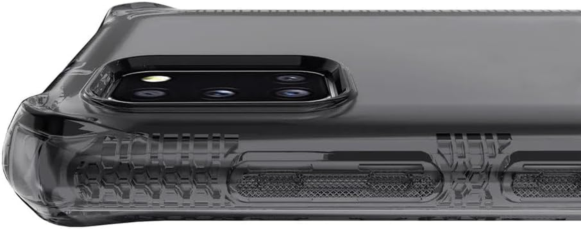 ITSKINS Spectrum 2M Drop Samsung Galaxy A31 Case, Clear/Smoke image number 4