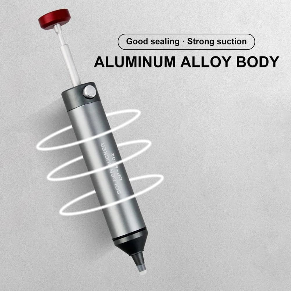 Veumoie 1Pcs Desoldering Pump Solder Sucker Desoldering Remover Tool SMT IC Pickup Remover Tool