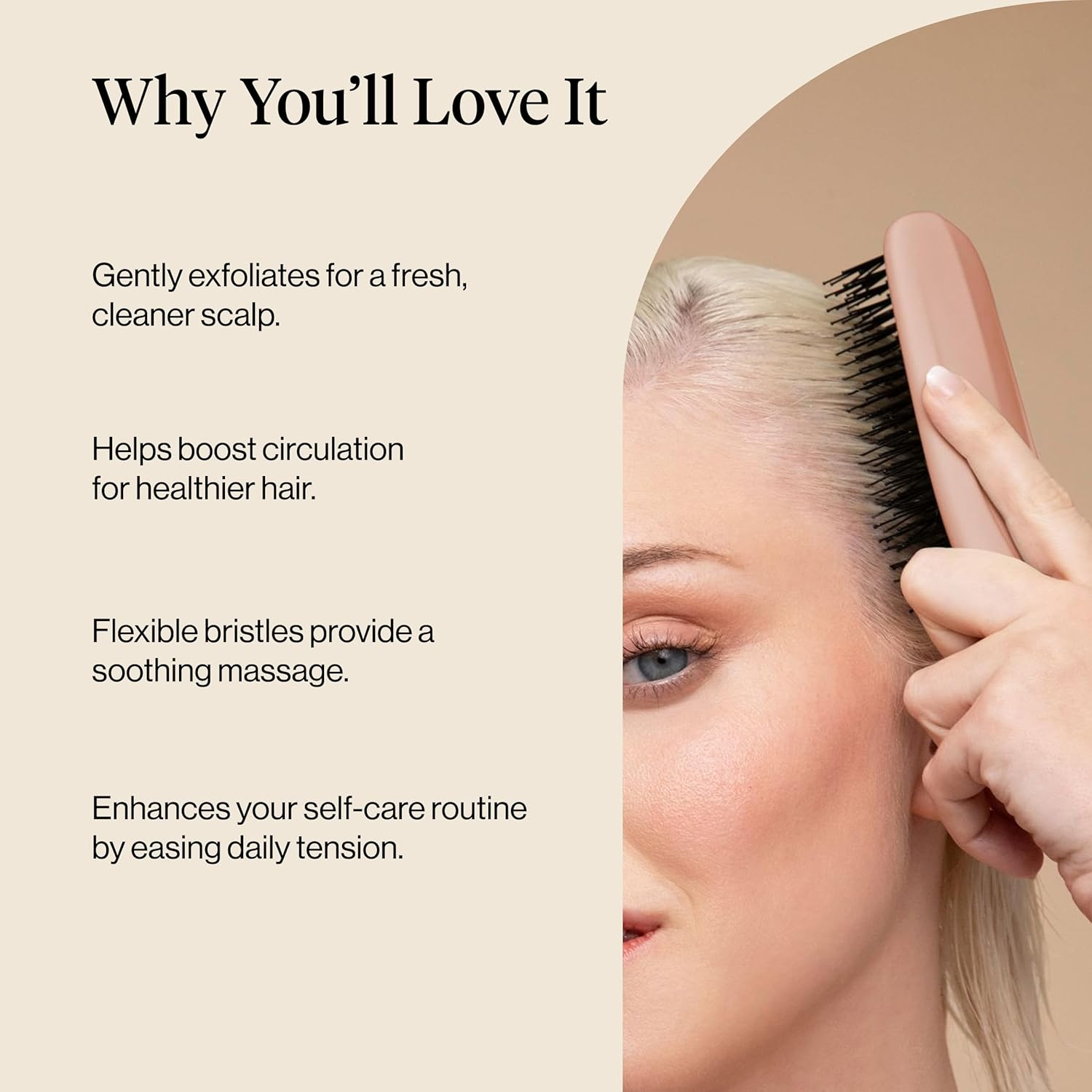 Kitsch Scalp Renewal Brush- Terracotta image number 1