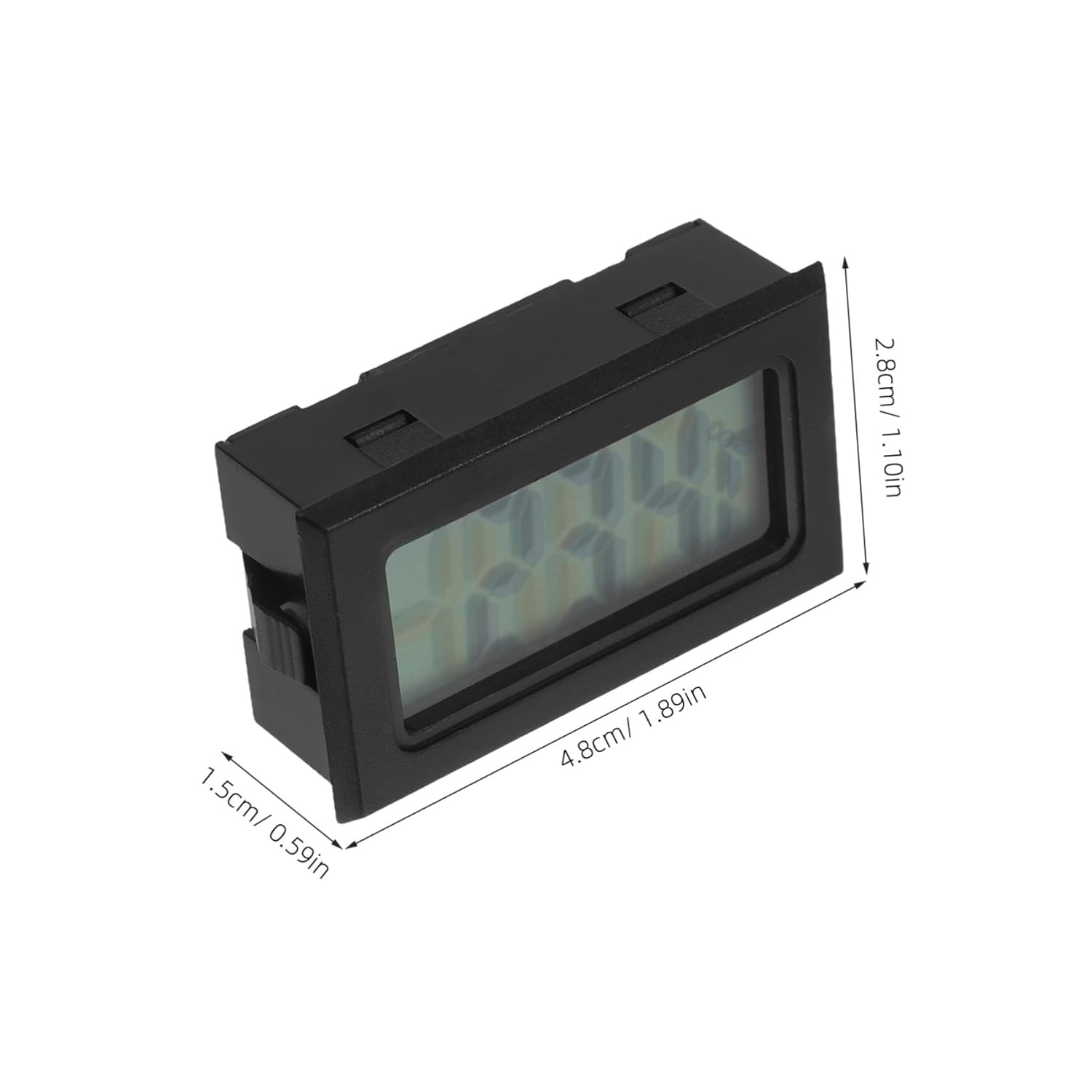 STAHAD 4Pcs Mini Digital Temperature Monitor Hygrometer with Embedded Sensor for Reptile Brooders Greenhouse and Indoor Use Portable Accurate Weather Thermometers for Home and Experiment image number 2