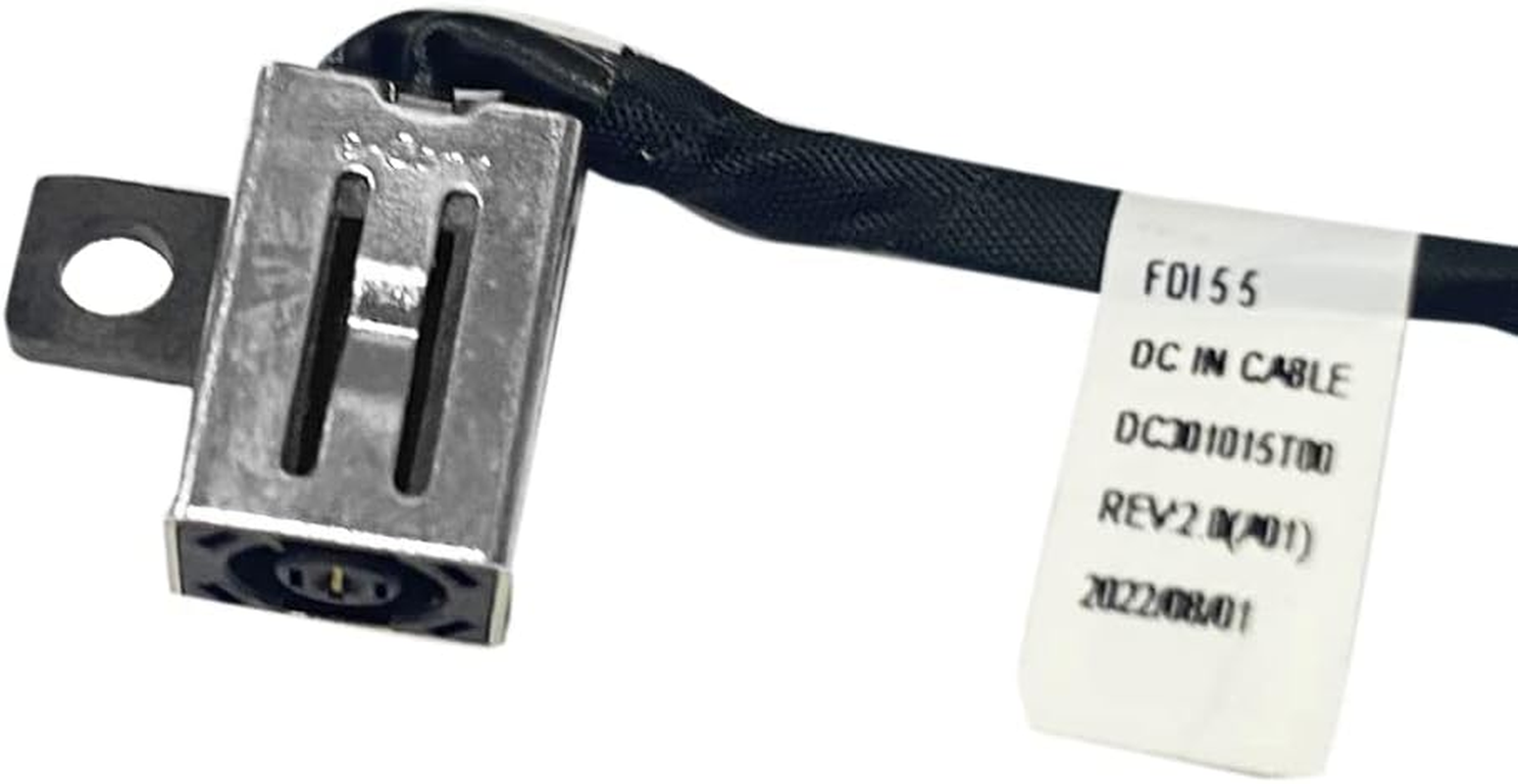 SAMXI Laptops GDM50 87GX7 231X7 0231X7 DC301017H00 DC301018100 AC DC Power Jack Cable Harness Charging Socket Port Plug for Dell INSPIRON 15 3510 3511 3515 3520 3521 3525 I5-1135G7 image number 3