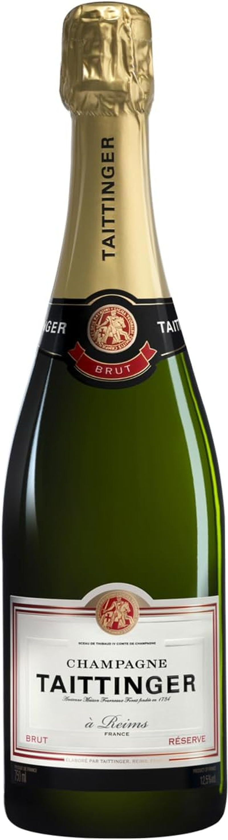 Taittinger Brut Reserve NV 750Ml Bottle