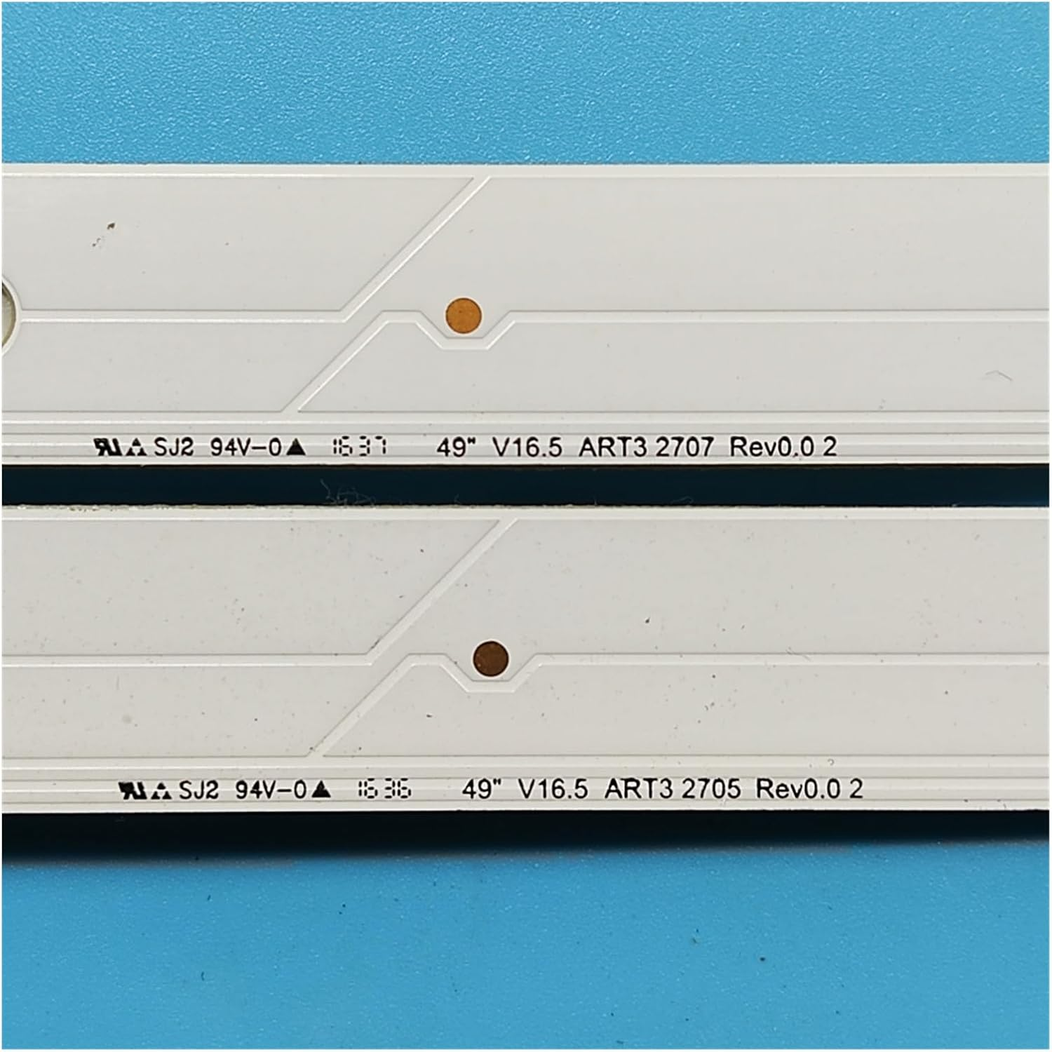LED Backlight Strip for 49Inch TV 49LJ58300W 49UH603V 49UH620V LC490DGE 6916L-2705A 6916L-2706A 6916L-2707A 6916L-2708A (Color : 2 Set) image number 5