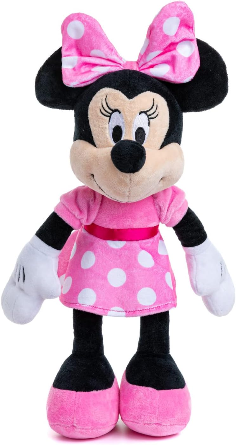 KIDS PREFERRED 2018 Disney Minnie Mouse Pink Dress 15.5" Plush with Hangtag