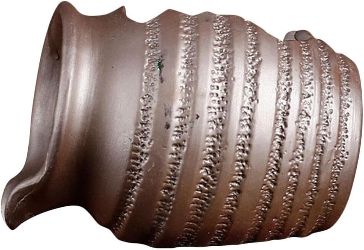 Ceramic Water Dispenser Fountain for Outdoor Multi-Functional Hydroponic Planter Jar for Garden Balcony Courtyard Elegant Water Flowing Design Not Includes Pump image number 4