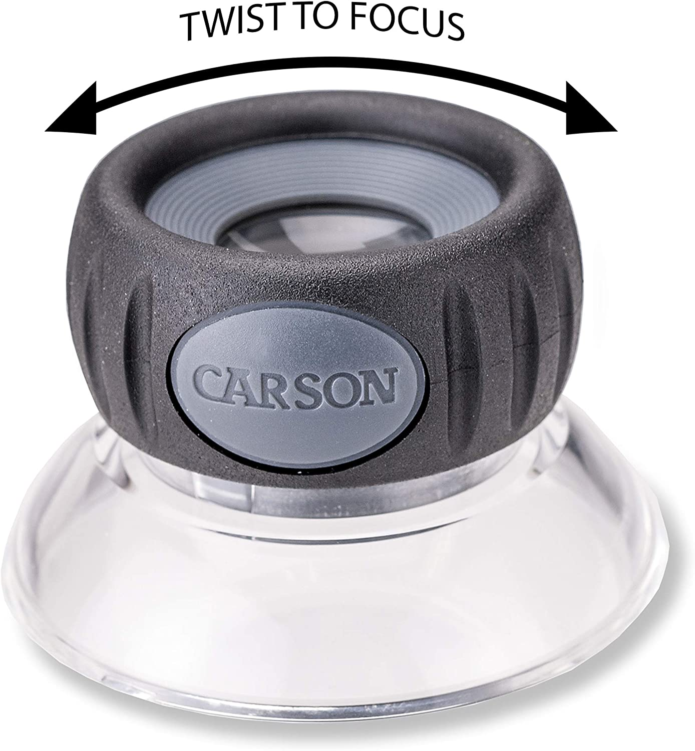 Carson Lumiloupe plus 5.5X Power, 10.5X Power or 17.5X Power Focusable Stand Loupe Magnifiers (LO-06, LO-10, LO-15) image number 1