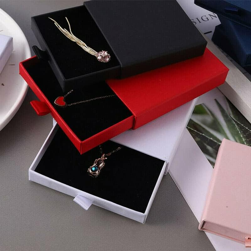 1-10PCS Jewellery Gift Boxes Necklace Ring Bracelet Bangle Earring Cardboard Box image number 2