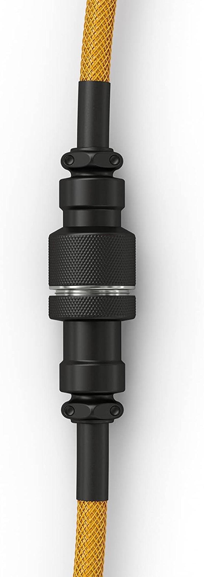 Glorious Coiled Keyboard Cables &ndash; USB-C Artisan Braided Cables for Mechanical Gaming Keyboards (Glorious Gold) image number 2