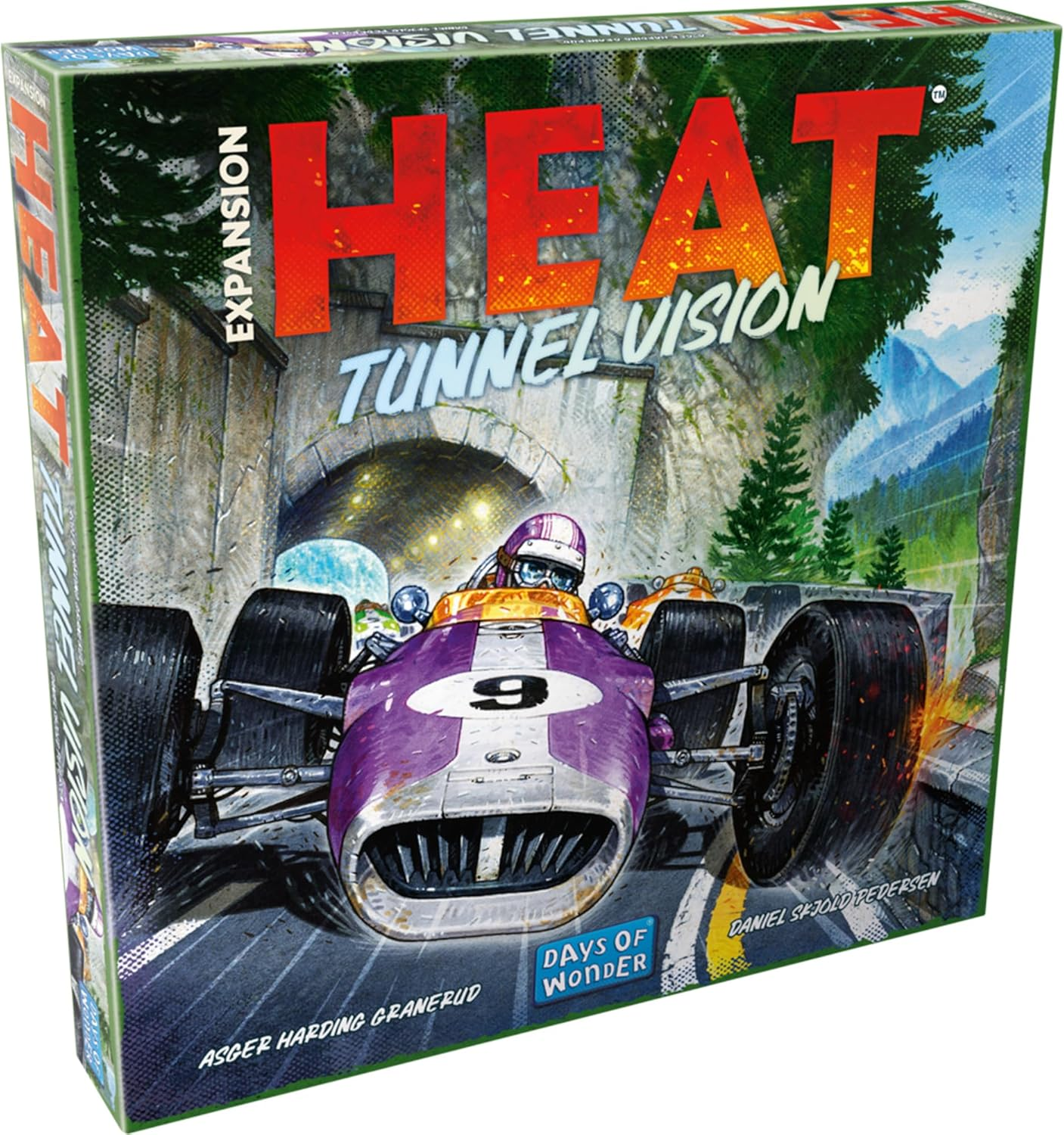Asmodee | Days of Wonder | Heat Tunnel Vision Expansion | Racing Strategy Game | 1+ Players, Ages 10+ image number 2