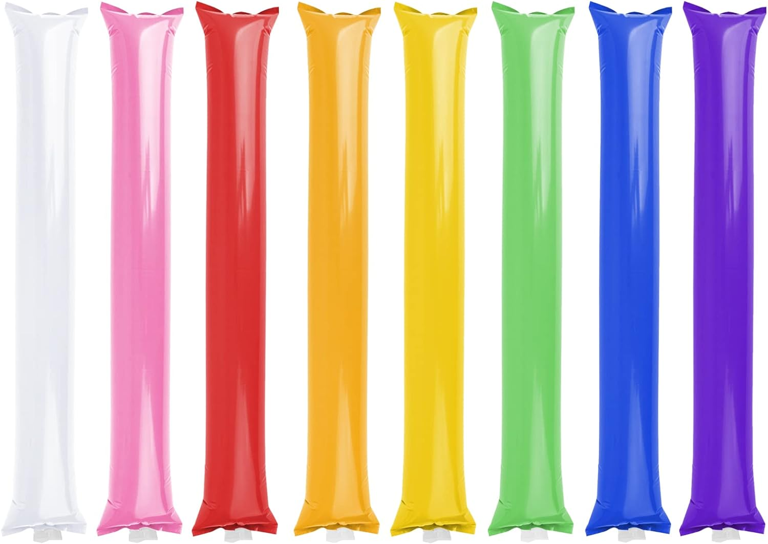 GOGO 50-Pack Bam Bam Thunder Sticks, Cheerleading Outfit, Inflatable Noisemakers image number 4