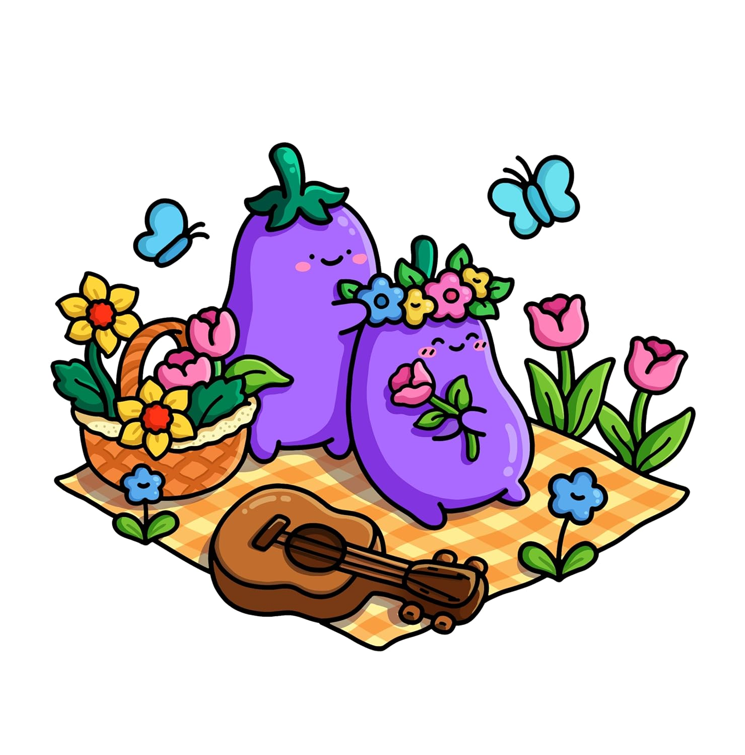 Veggie Life: Fruits and Vegetables Coloring Book for Adults and Teens