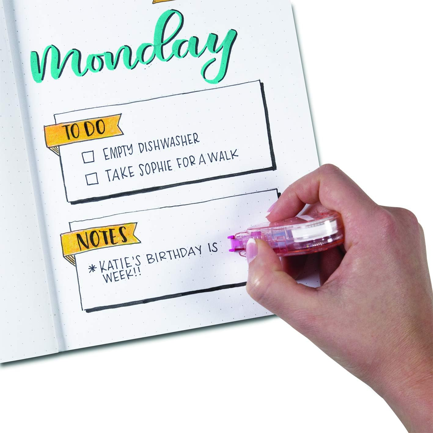 Tombow CT-CA5C40 Correction Tape Mono Air 5C40 Blue Correction Tape image number 2