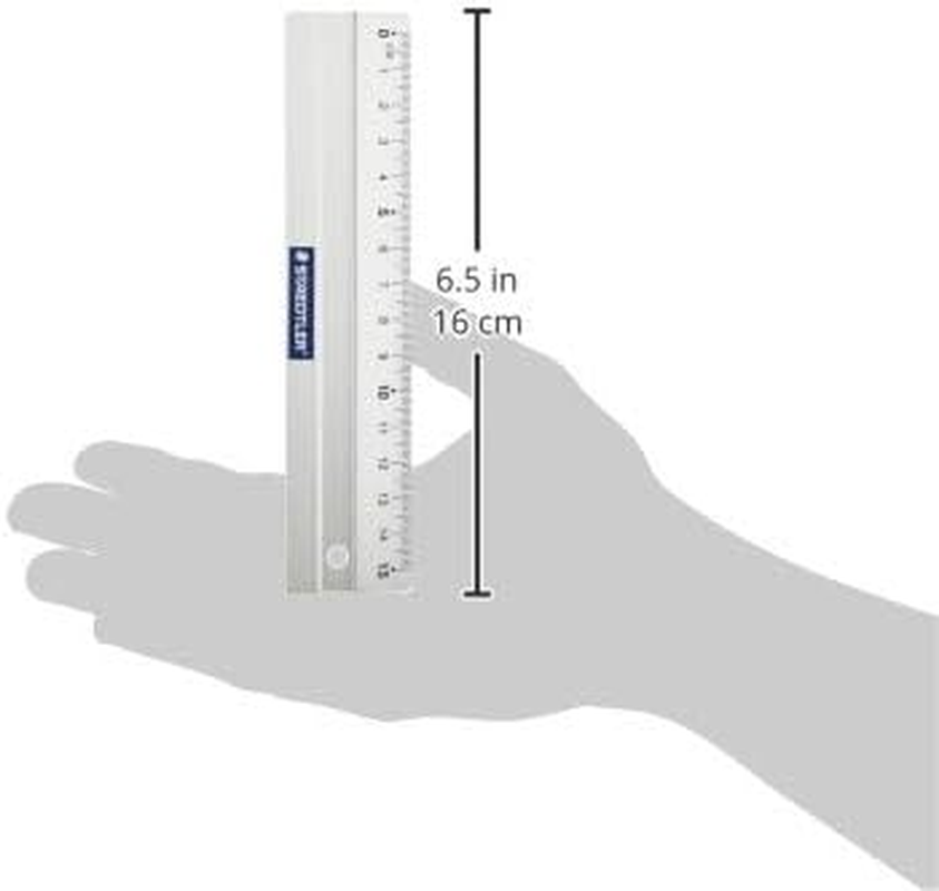 Staedtler Mars 563 15 Aluminium Ruler 15 Cm
