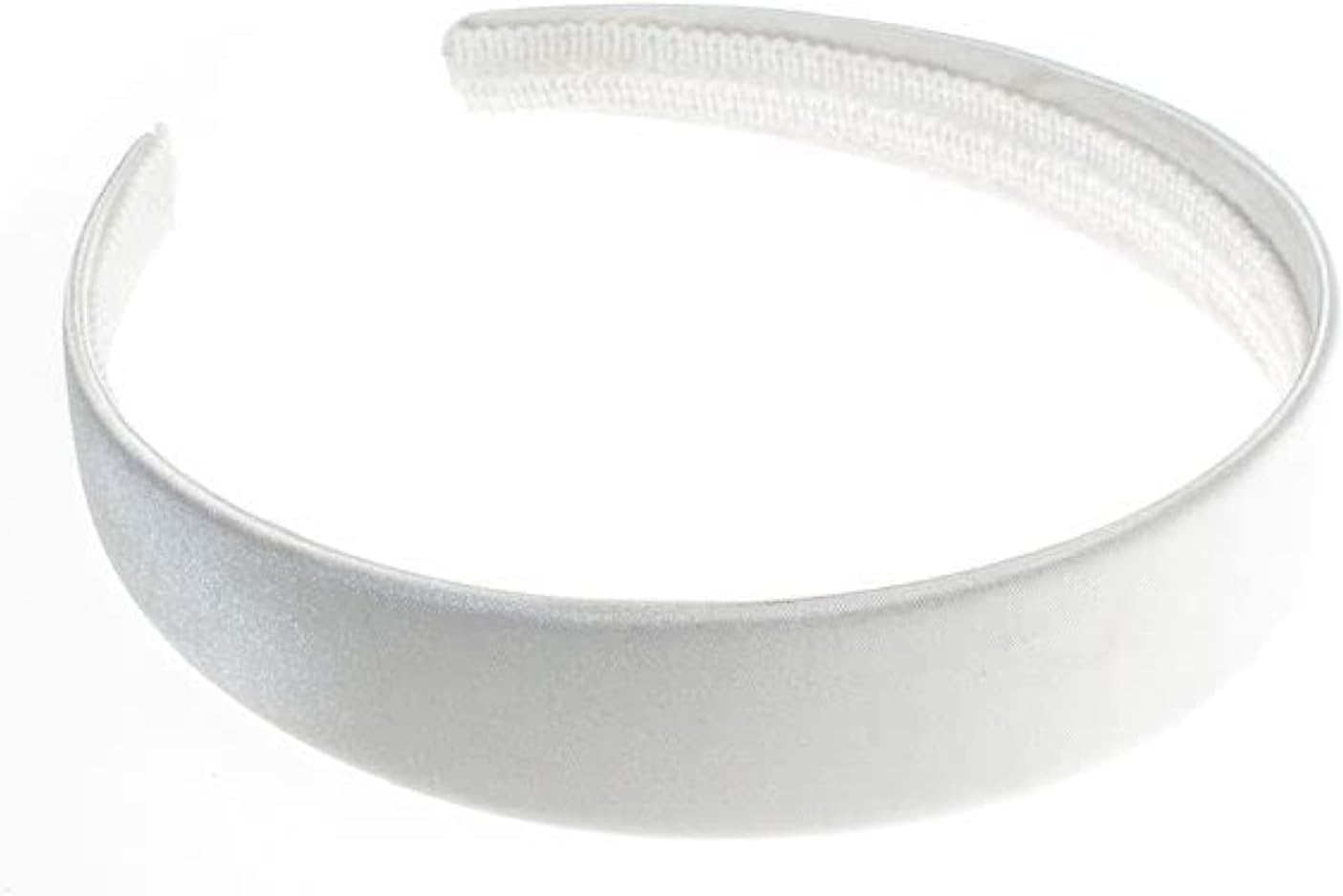 Glitz4Girlz White Satin Alice Band image number 1