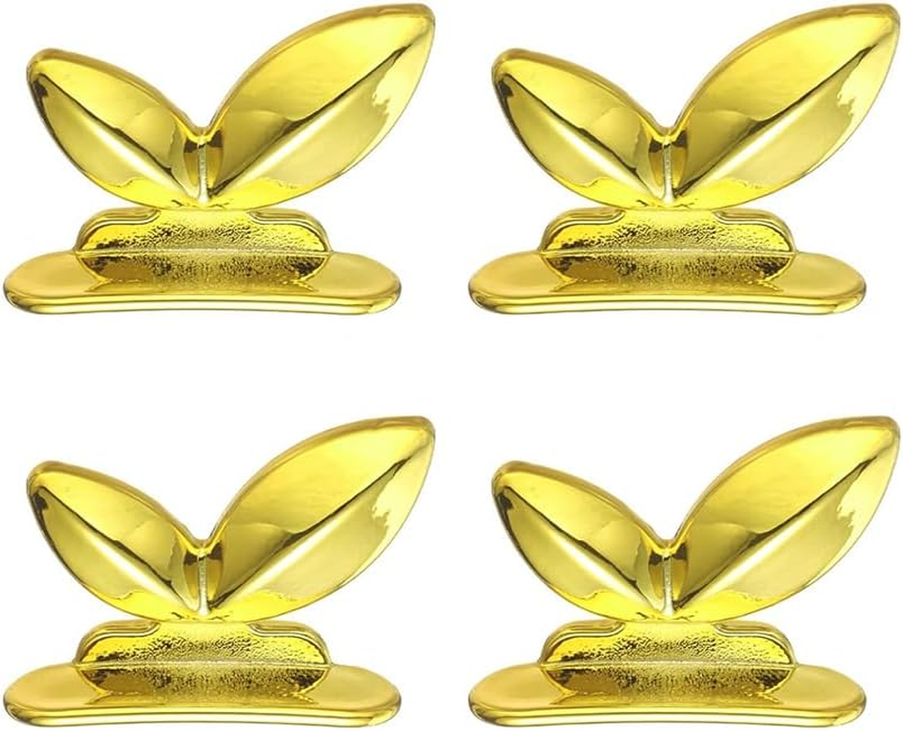 4 Pcs Toilet Seat Lifter, Touch-Free Toilet Lid Opener, Fashionable Gold Bathroom Accessories, Toilet Handle Lifter, Easy Lift Cover Tool image number 2