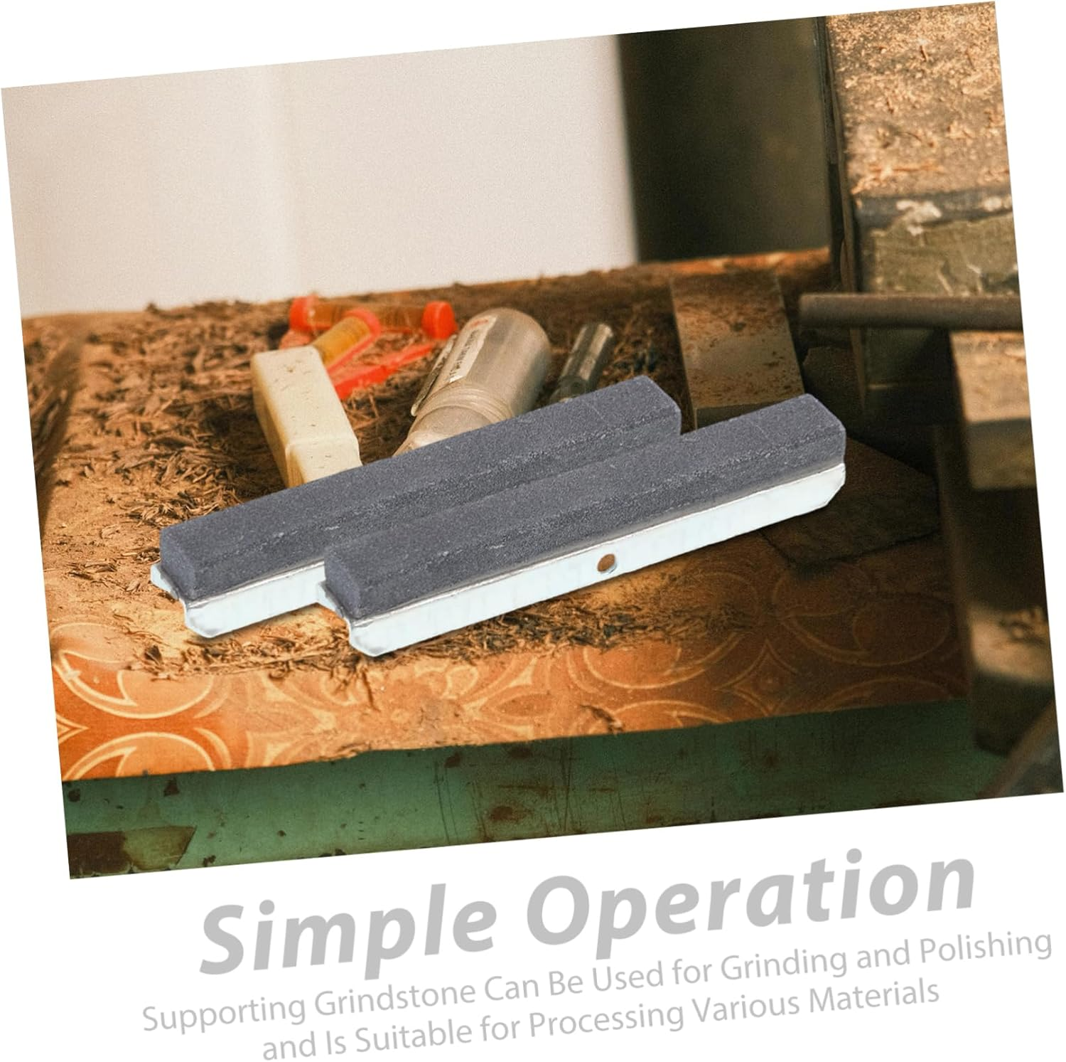 GANAZONO 3Pcs Automotive Replacement Stones for Engine Cylinder Grinding Hand Auto Cylinder Stones Car Replacement image number 2