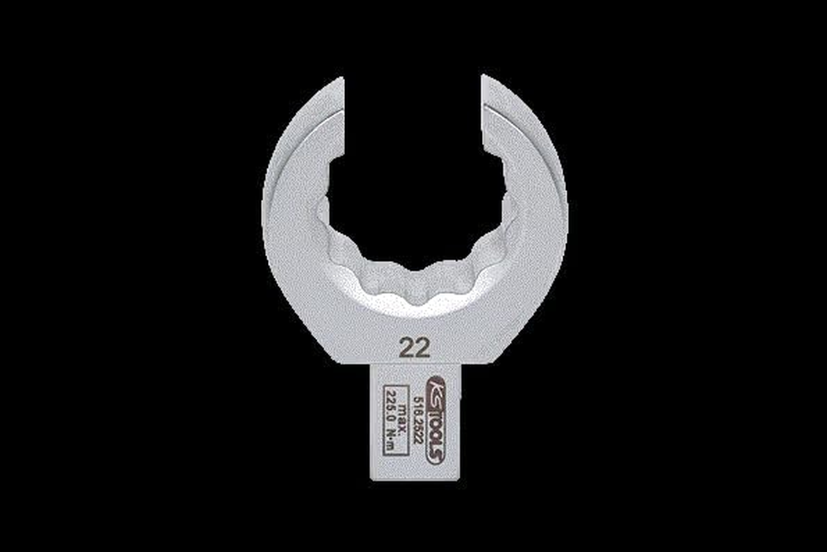 KS Tools 516.2522 9 X 12 Mm Mortise Ring Spanner Open, 22 Mm image number 5