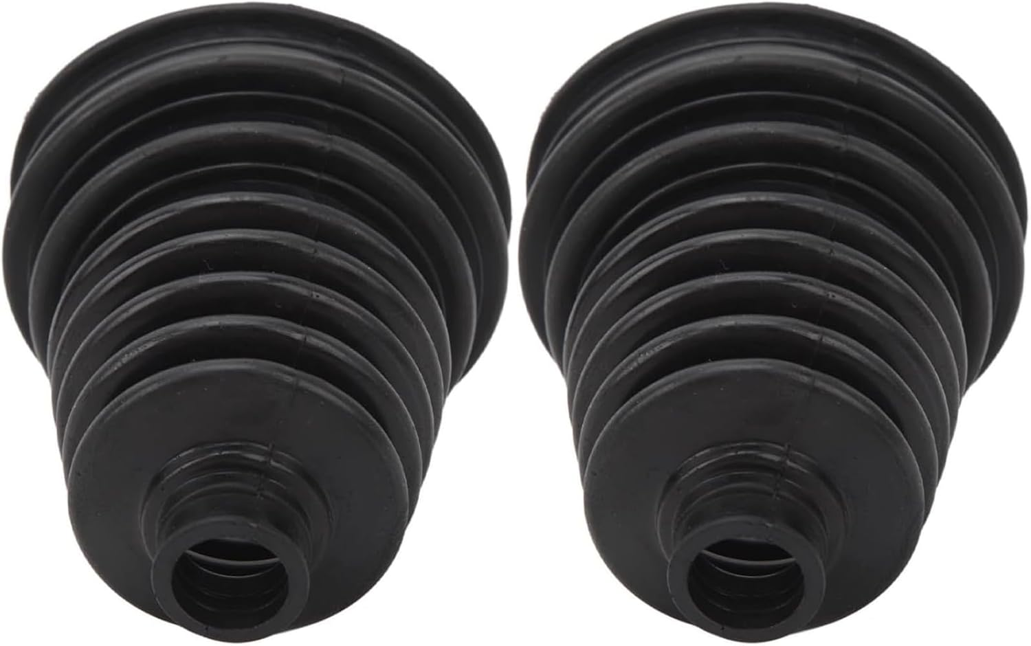 2PCS Universal Highly Flexible CV Boots Set Silicone Constant Velocity Joint Boot Drive Shaft End Cover for Cars image number 1