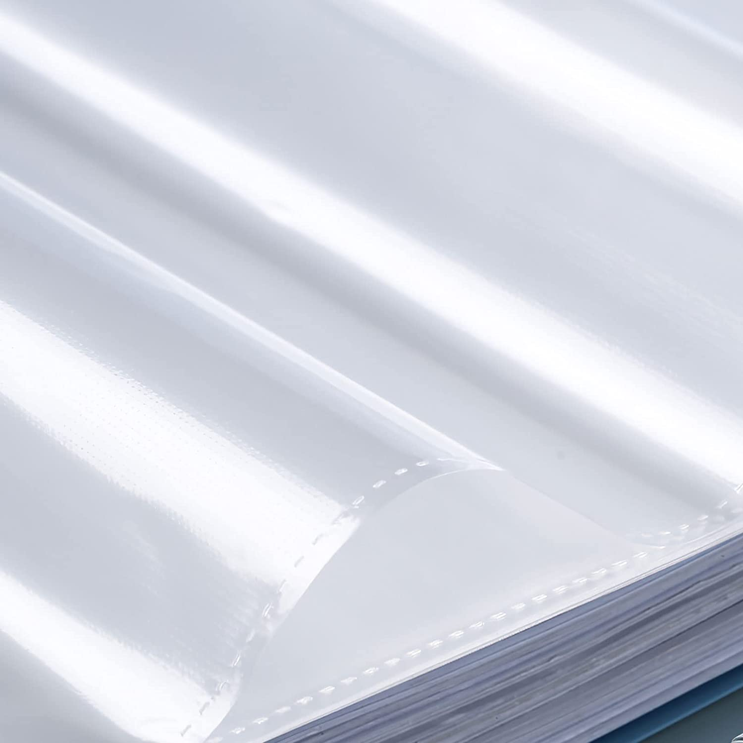 Binder with Plastic Sleeves 40/60/80 Pocket Bound Sheet Protector Presentation Book, Display Book, for A4 Size Inserts (80 Pocket, Purple)