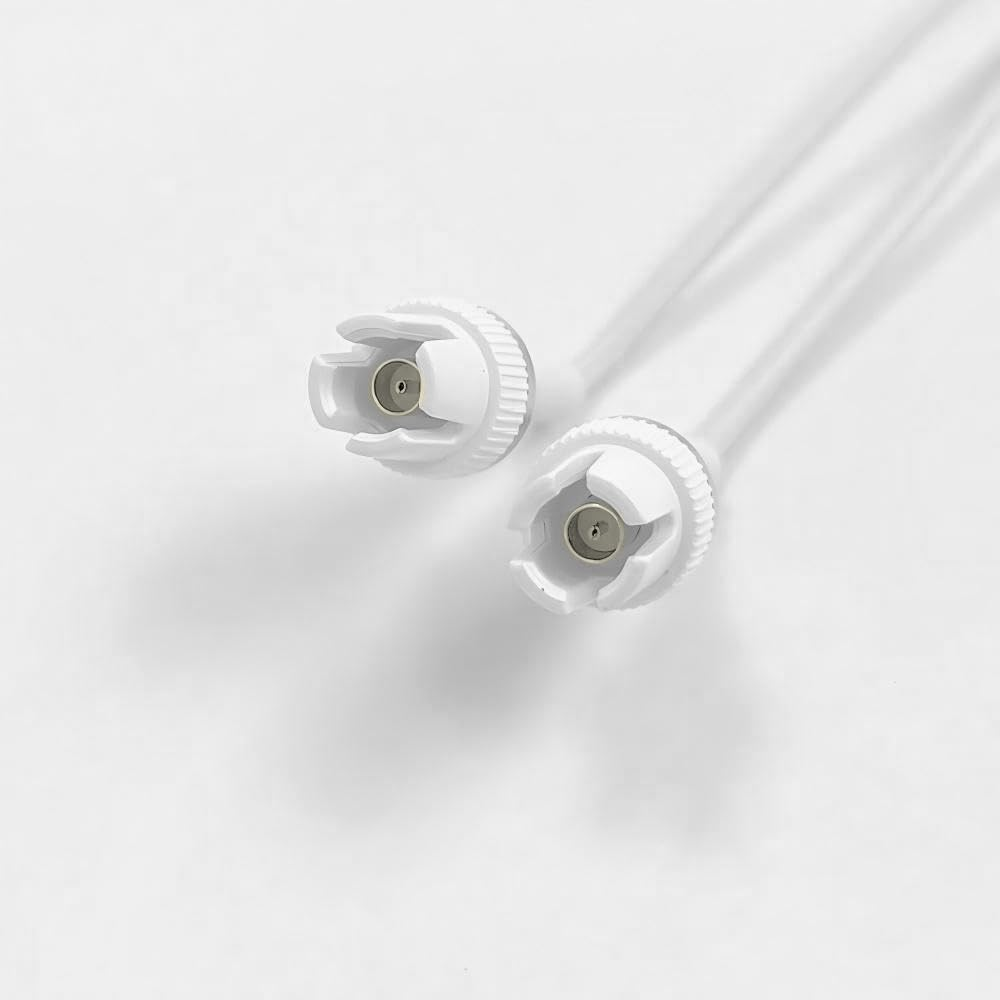 Wifi 7 Antenna Magnetic Base Replacement for Gigabyte Z890 X870 B650E PC Desktop Computer Gaming Motherboard (White) - Black image number 3