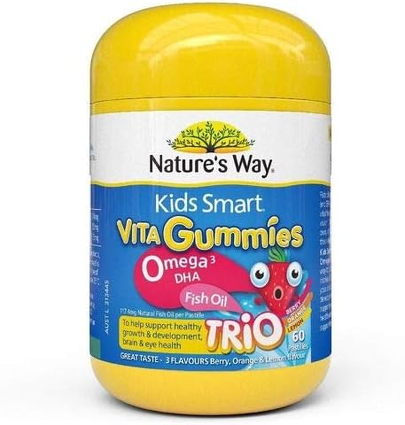 Nature'S Way Kids Smart Omega Vita 60 Gummies