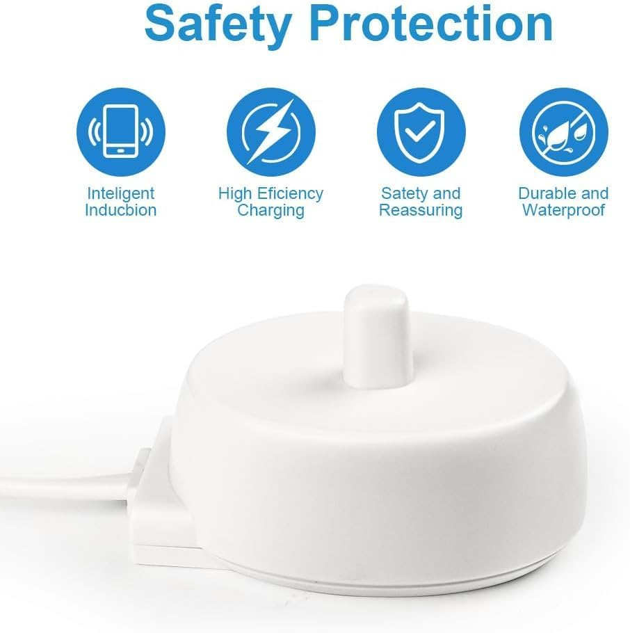 USB Electric Toothbrush Charger for Braun Oral B 3757 Charger, Replacement USB 3757 Compatible with Braun Oral B Electric Toothbrush IO 3 4 5 6,3757,OEM Charging Base Portable. image number 5