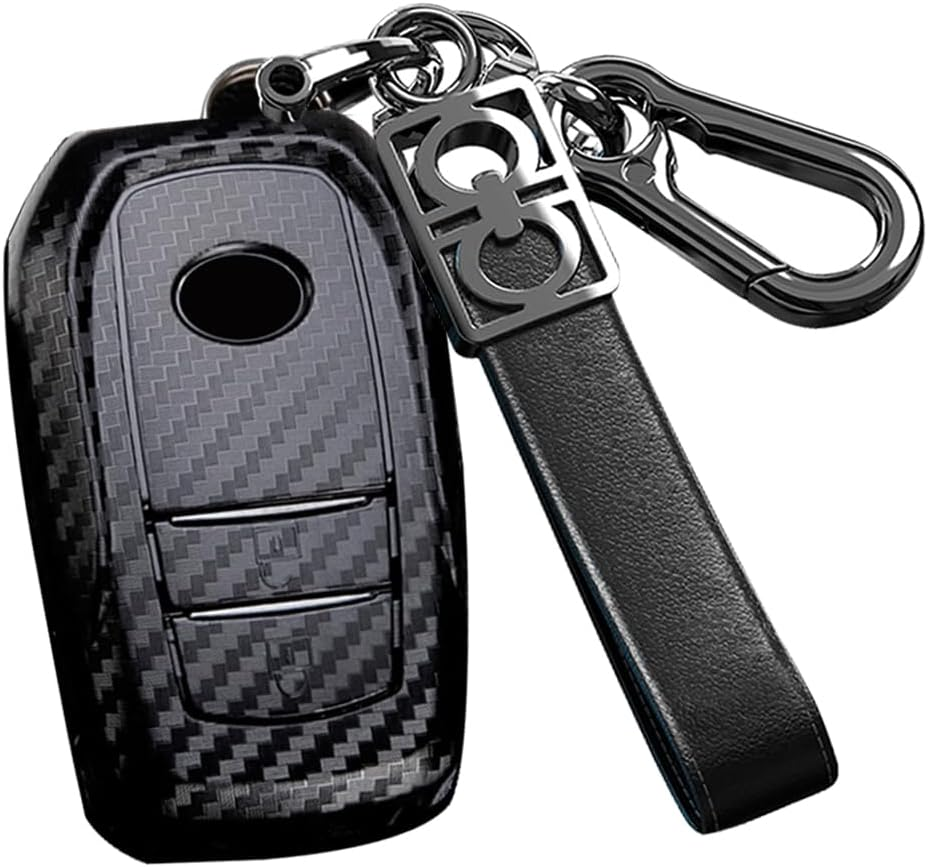 HIBEYO Key Fob Cover for Toyota Corolla RAV4 Camry GX FJ150 Prius Yaris Land Cruiser Highlander LX RX NX Hilux Previa