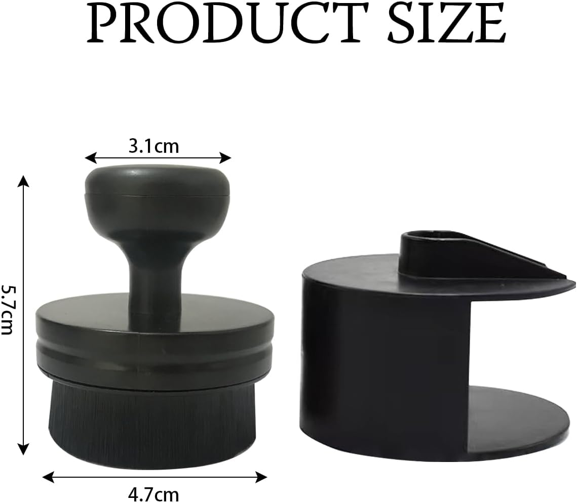 JNNJ Car Detailing Brush, Tyre Shine Applicator Brush, Car Interior Cleaning Brush, Car Dash Dust Brush, Professional Tyre Care Precision Tyre Brush image number 1