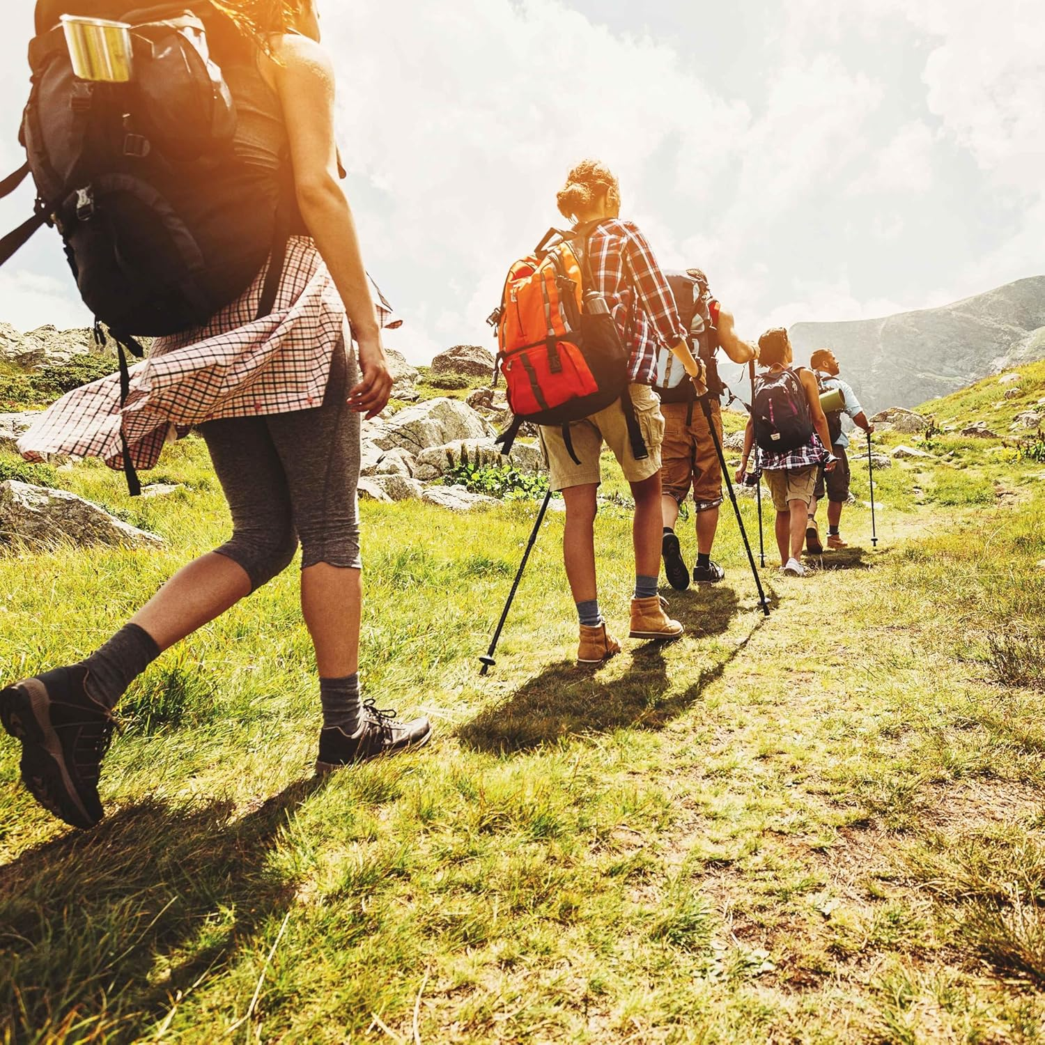 YUEDGE 6 Pairs Mens Socks Moisture Wicking Cushioned Crew Socks Breathable Anti-Odor Work Socks Performance Training Athletic Sports Socks for Men image number 6