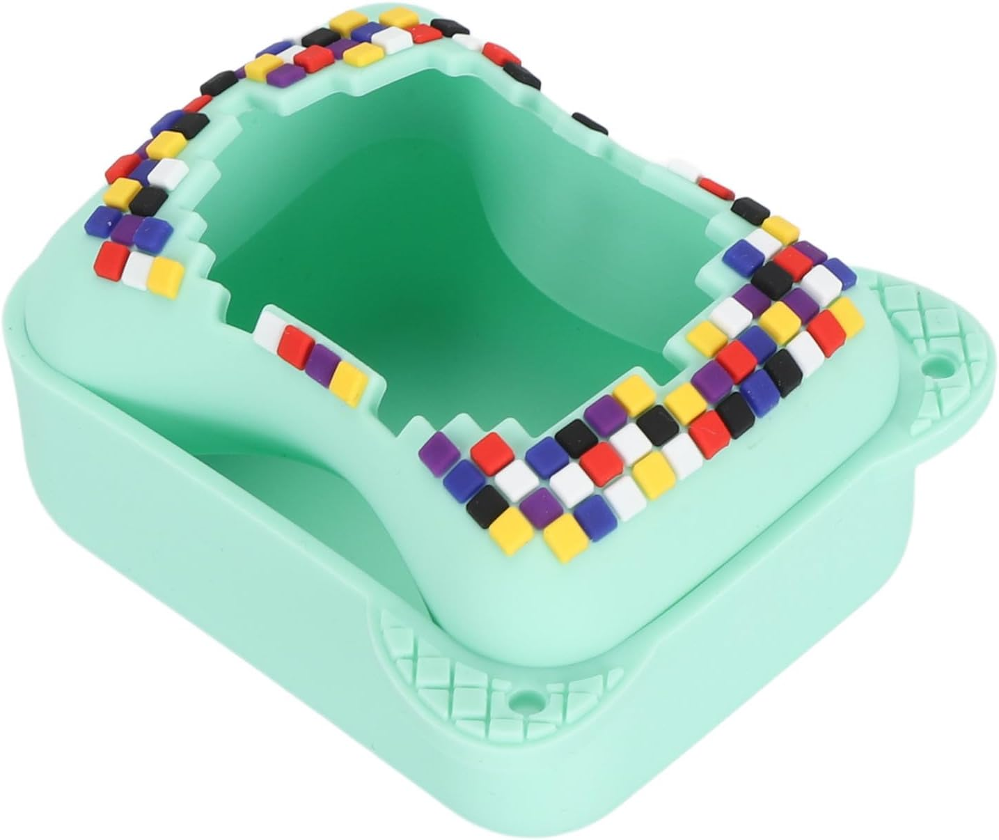 Silicone Case for Bitzee Toy Digital Pet, Interactive Toy Digital Pet Case with Lanyard, Resistant Electronic Pets Travel Storage Bag (Green) - Green image number 6