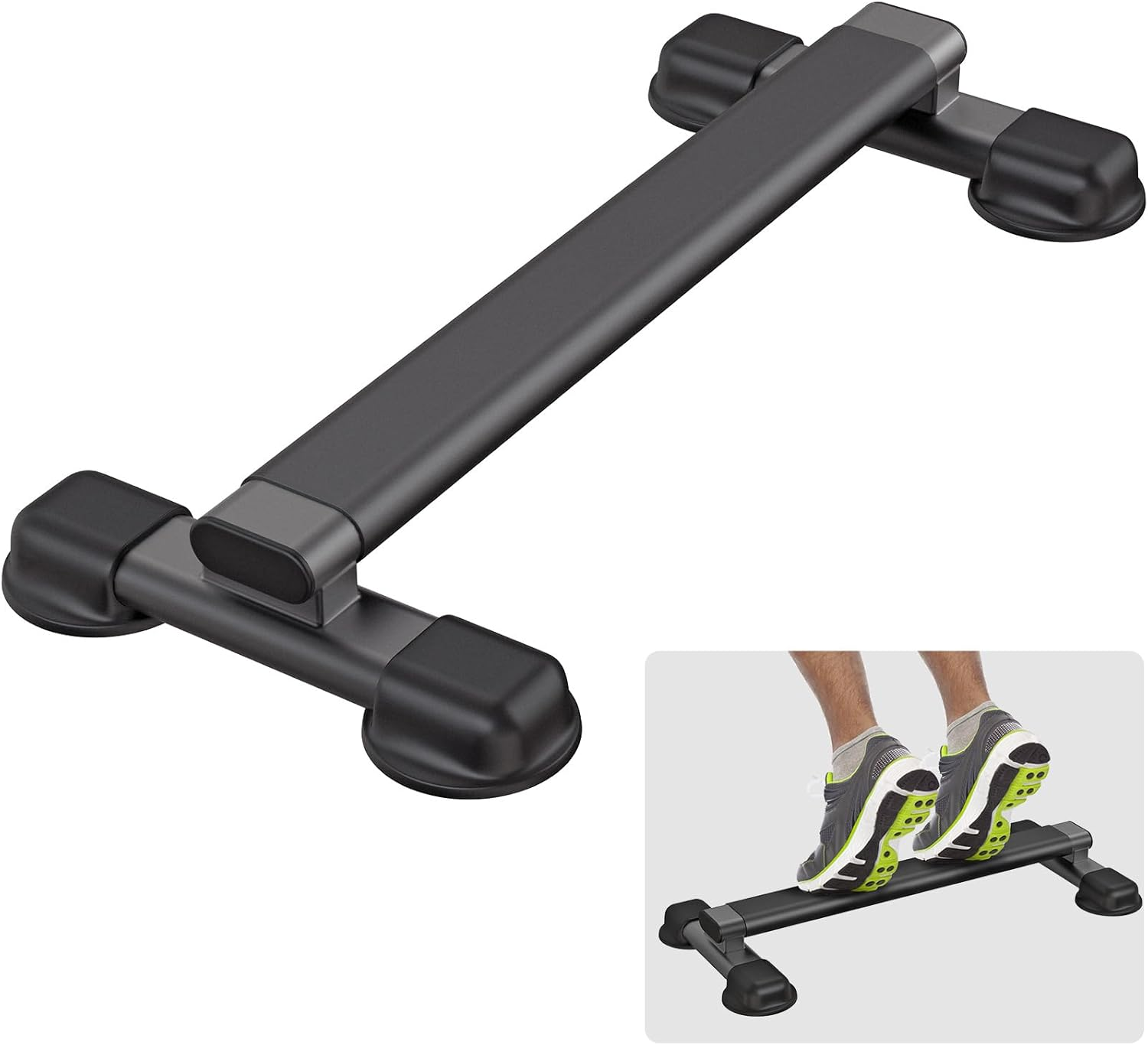 Kipika Versatile Calf Lift Bar, Heavy Duty Steel Calf Lifting Machine for Home Gym, Non-Slip Design, Perfect for Calf Lifts, Squats, Foot Stretches and Dipping Exercises, Supports image number 2