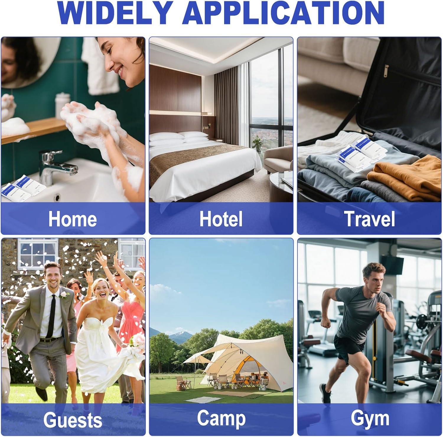 Travel Size Bars Soap in Bulk, Individually Wrapped Mini Small Body Hand and Face Soaps Toiletries Amenities for Hotel, Shelter/Homeless/Nursing Home/Charity/Motel/Guest Bathroom 0.88 Oz (30 Pack) image number 4