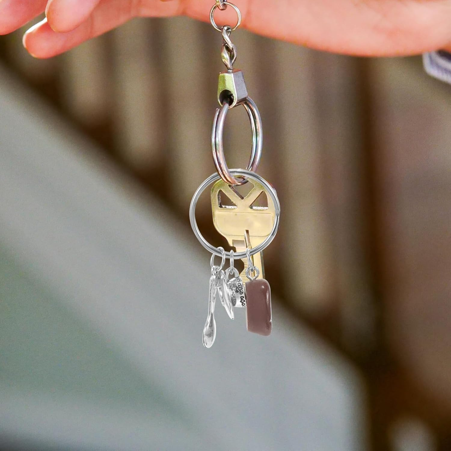 Holibanna Coffee Keyring Keychain Pendant for Car Keys Bag Hanging Decoration for Creative Keyring Accessory image number 1