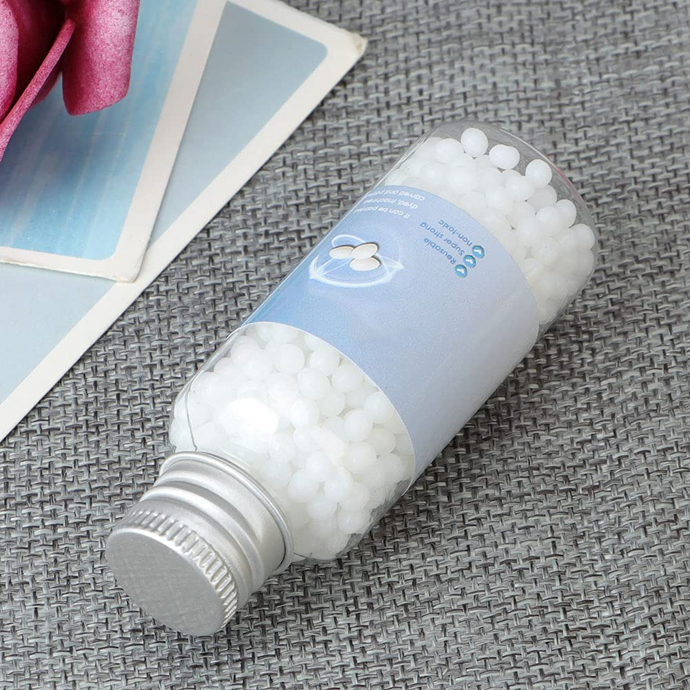 Omabeta 1PCS Reusable Polymorph Thermoplastic, 20G Moldable Plastic for DIY Art Crafts Festival Tools, Minutes Warm to Use,Polymorph Hand Mouldable Plastic image number 4