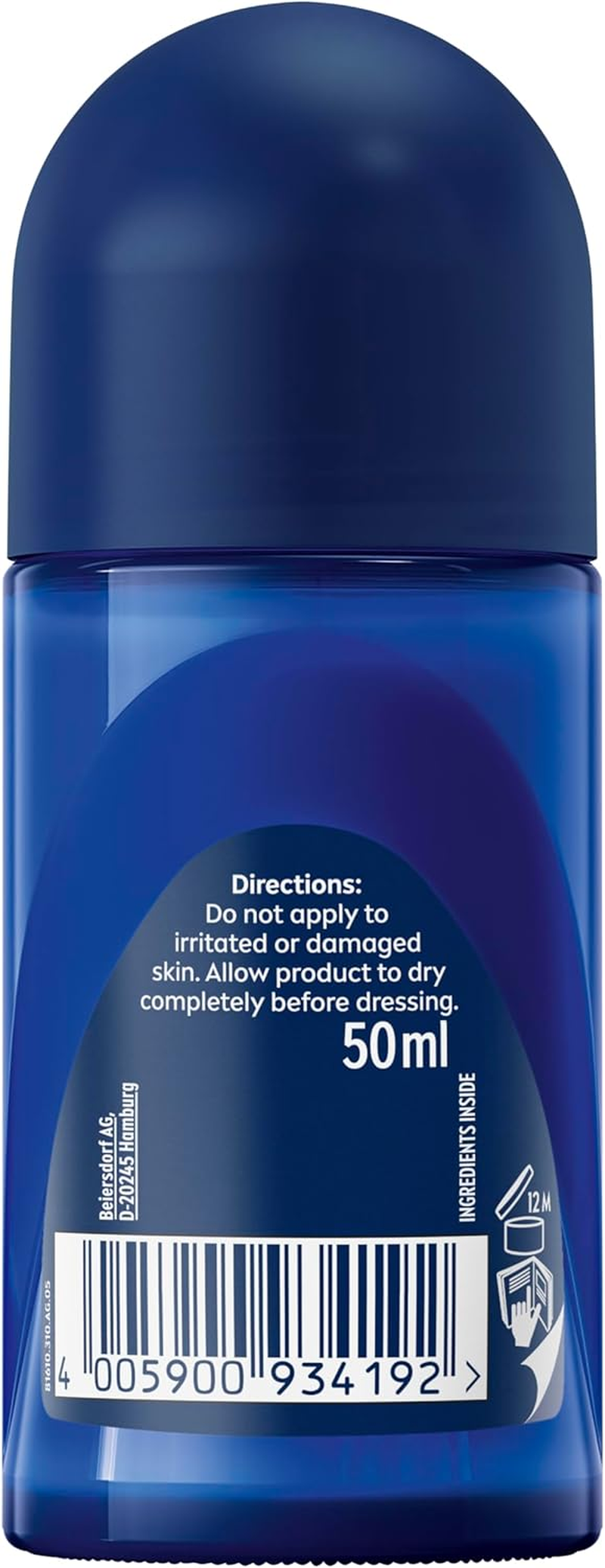 NIVEA MEN Intense Protection Sport Anti-Perspirant Roll-On Deodorant 50Ml | Antibacterial Formula Fights Odour | 72-Hour Sweat Protection | Clean Citrus Scent | Men'S Roll-On Deodorant image number 6
