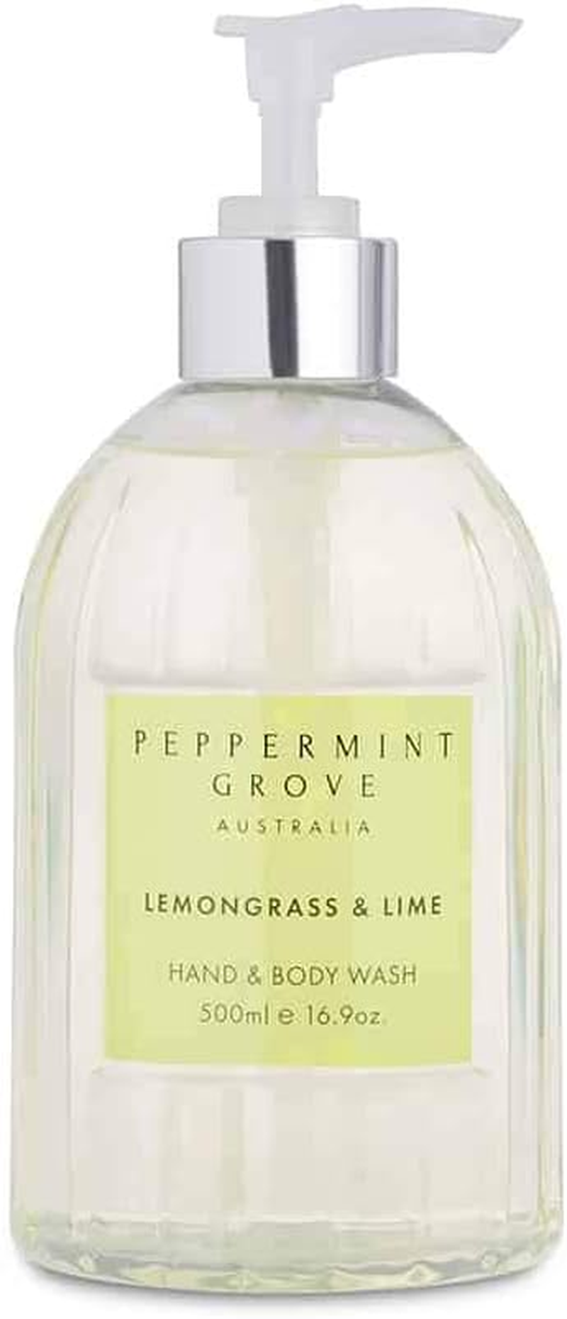 Peppermint Grove Australia Lemongrass and Lime - 500Ml Hand and Body Wash image number 1